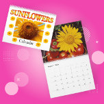 Sunflower Flower Photography 2024 Calendar<br><div class="desc">Flower Calendar Sunflower Flower Calendar: Twelve months of gorgeous sunflower flower photographs. View images with huge blossoms against blue sky,  pine branches,  and fresh ripe garden vegetables (tomatoes and red peppers). Unique calendar gift for a gardener,  nature lover,  or anyone fond of flowers.</div>