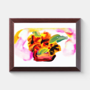 Sunflower for mother's day award plaque