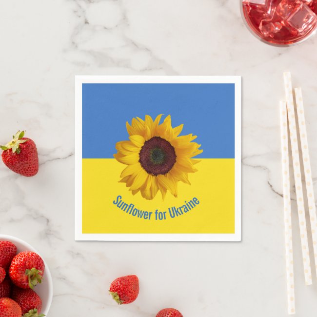 Sunflower for Ukraine Design