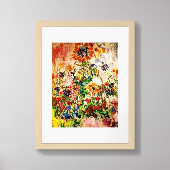 Sunflower Framed Art (Framed Front)