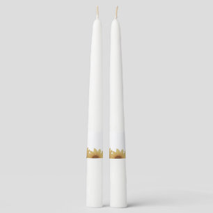 Sunflower funeral memorial taper candle