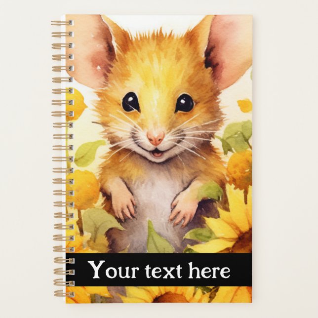 Sunflower Garden 13 Miceville Planner (Front)