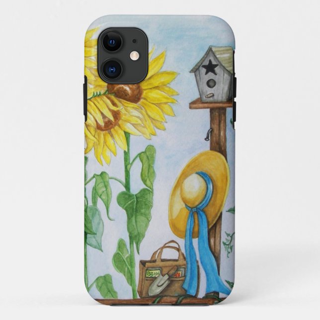 Sunflower Garden Case-Mate iPhone Case (Back)