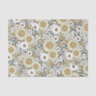 Sunflower Garden Country Tissue Paper
