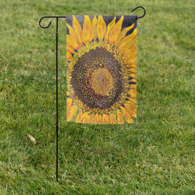 Sunflower Garden Flag (In SItu)