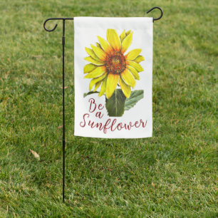 Sunflower Garden Flag