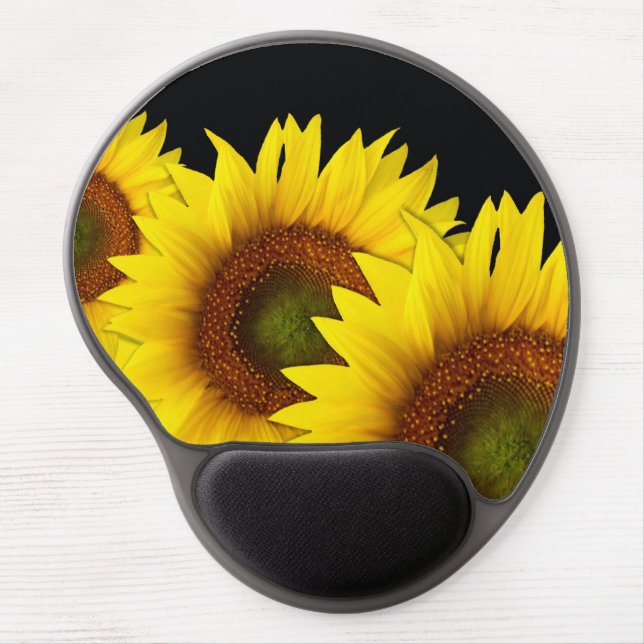 Sunflower Gel Mouse Pad (Front)