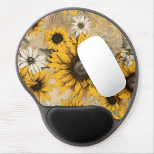 Sunflower Gel Mouse Pad
