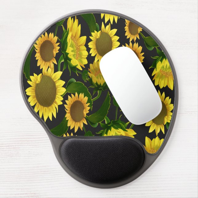 Sunflower Gel Mouse Pad (Left Side)
