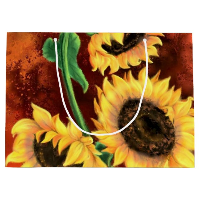 Sunflower Gift Bag (Front)
