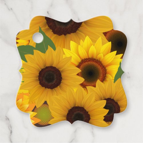 Sunflower Gift Tag