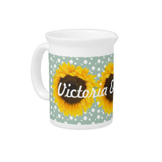 Sunflower Gifts Beverage Pitcher