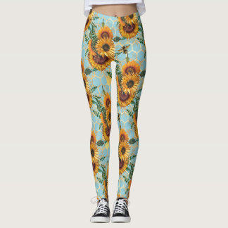 Sunflower Gifts | Bright As A Sunflower Leggings