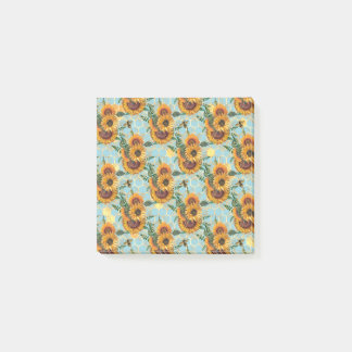 Sunflower Gifts | Bright As A Sunflower Post-it Notes