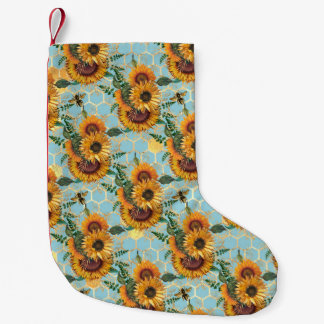 Sunflower Gifts | Bright As A Sunflower Small Christmas Stocking