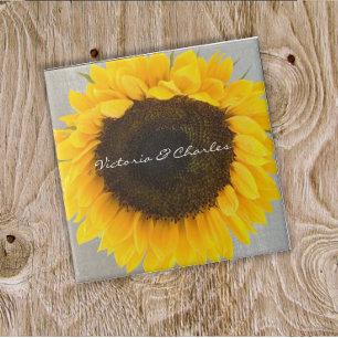 Sunflower Gifts Ceramic Tile