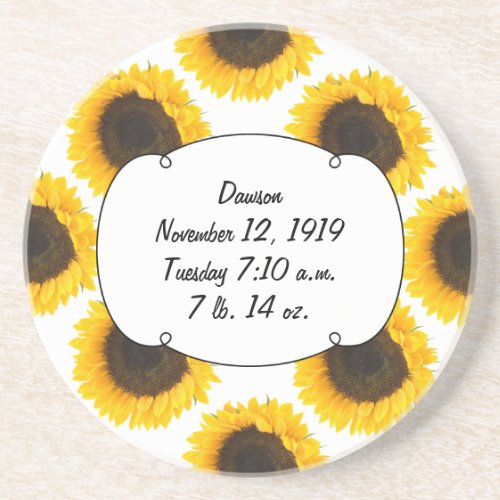 Sunflower Gifts Coaster
