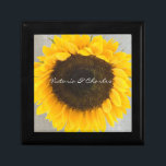 Sunflower Gifts Jewelry Box<br><div class="desc">sunflower Gifts</div>