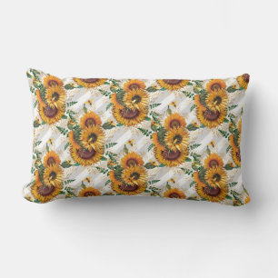 Sunflower Gifts Look At The Sunflower Lumbar Pillow