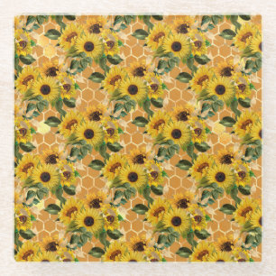 Sunflower Gifts   Make It Like A Sunflower Glass Coaster