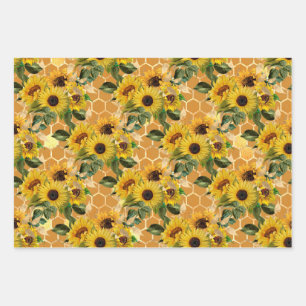 Sunflower Gifts Make It Like A Sunflower Wrapping Paper Sheets