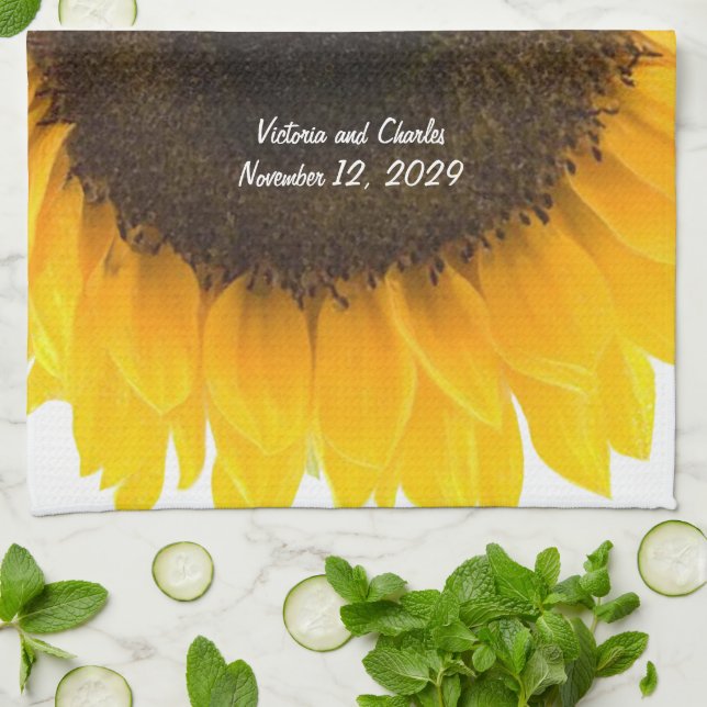 Sunflower Gifts Towel (Folded)
