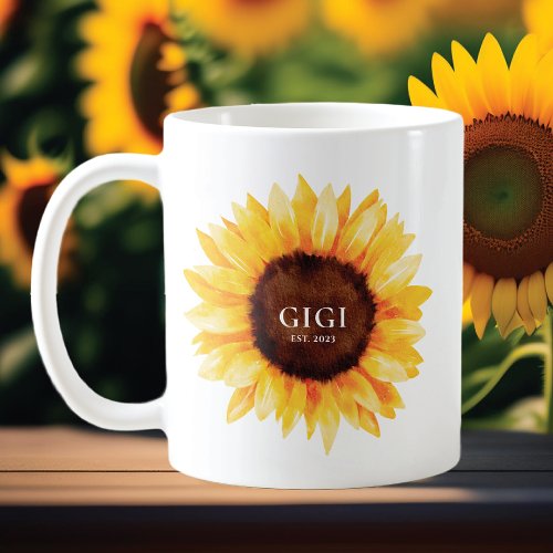 Sunflower Gigi Coffee Mug