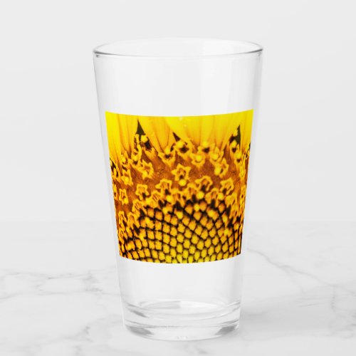 Sunflower Glass Cup