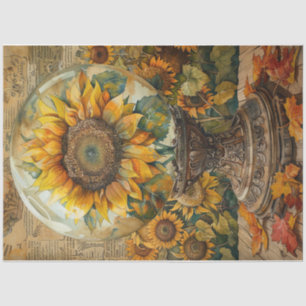 Sunflower Globe Tissue Paper