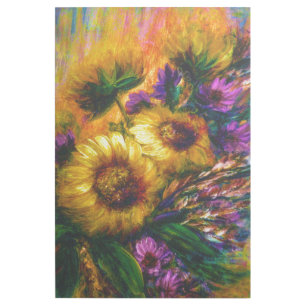 "Sunflower Glow" 24" x 36" Gallery Wrap