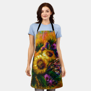 "Sunflower Glow" Apron