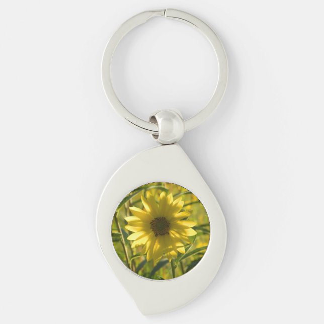 Sunflower Glow Keychain (Front)