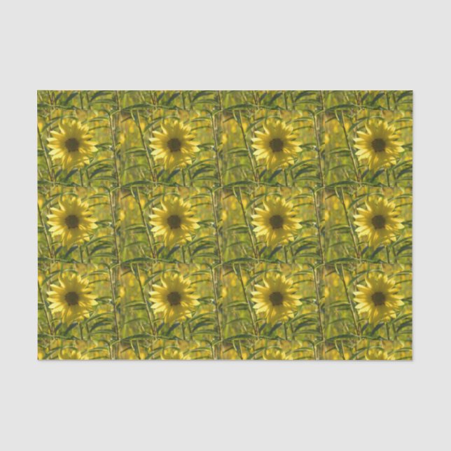 Sunflower Glow Tissue Paper (Front)
