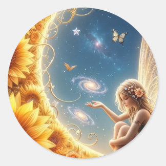 Sunflower Goddes Sticker
