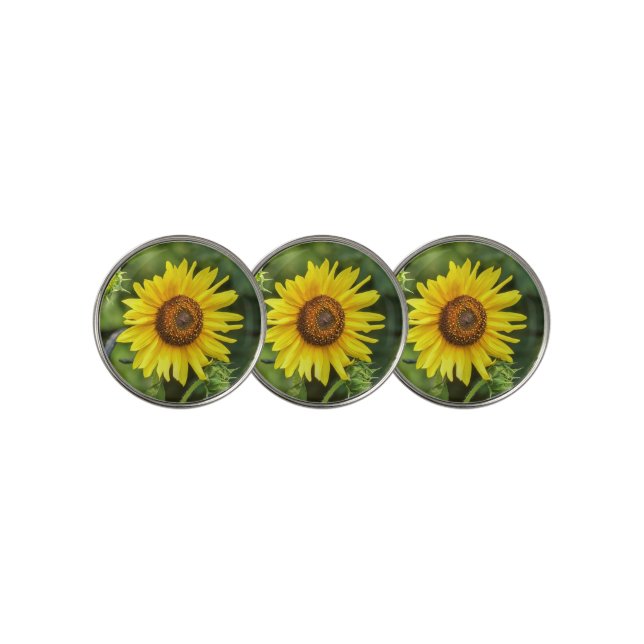 Sunflower Golf Ball Marker (3 Up)