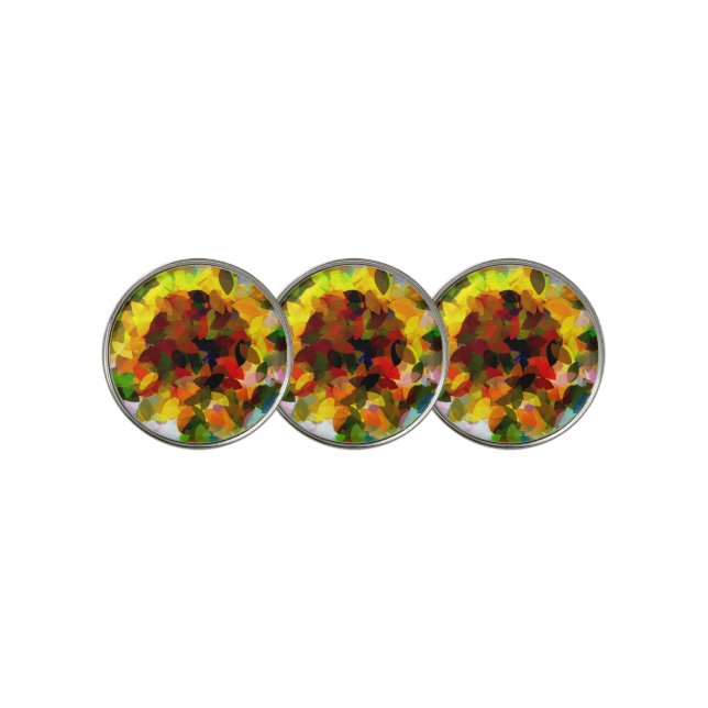 SUNFLOWER GOLF BALL MARKER (3 Up)