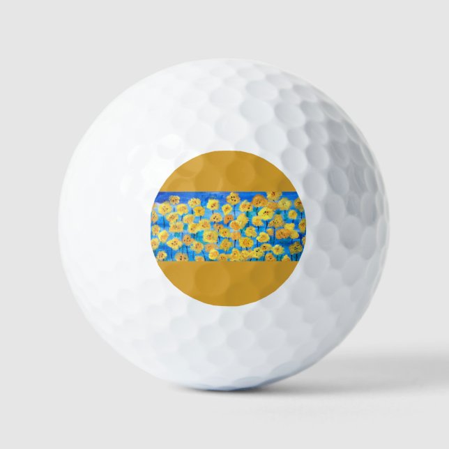 Sunflower Golf Balls (Front)
