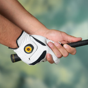 Sunflower Golf Glove with Ball Marker