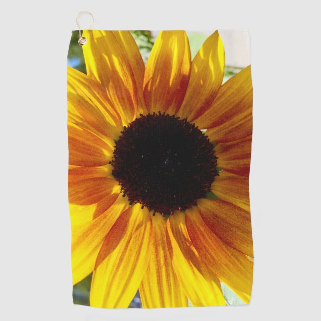 Sunflower Golf Towel (Front)