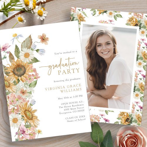 Sunflower Graduation Party