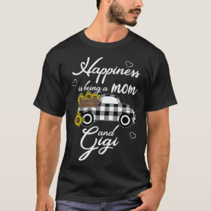 Sunflower Grandma Shirt Happiness is being a Mom a