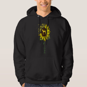 Sunflower Great Dane Dog Mom Hoodie