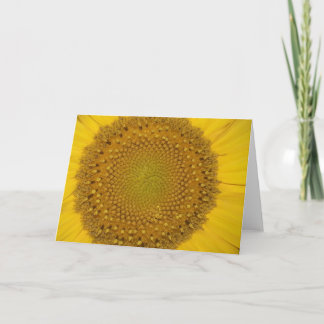Sunflower Greeting Card