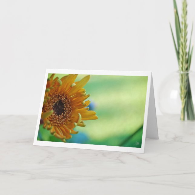 Sunflower [Greeting Card] Card (Front)