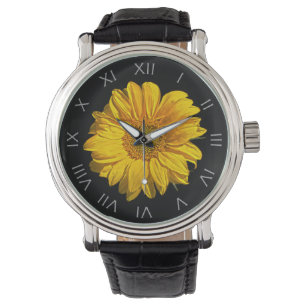 Sunflower Grey Roman Numbers wacna Watch