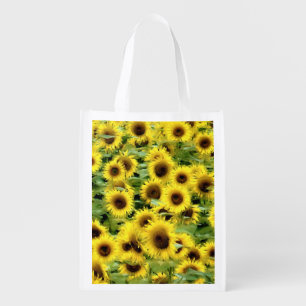 Sunflower Grocery Bag