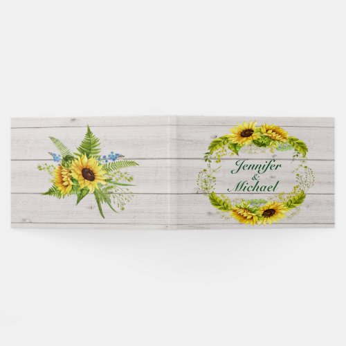 Sunflower Guest Book