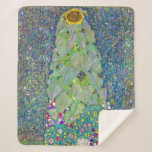 Sunflower | Gustav Klimt | Sherpa Blanket