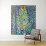 Sunflower | Gustav Klimt | Tapestry<br><div class="desc">Sunflower is a 1908 painting by Gustav Klimt.</div>