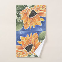Sunflower Hand Towel